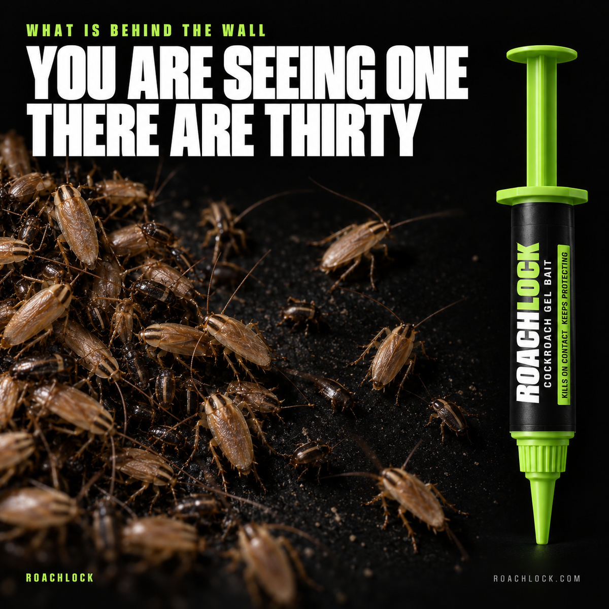 RoachLock Cockroach Gel Bait