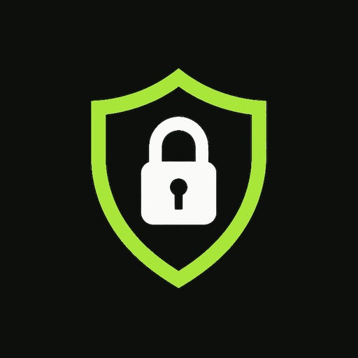 Shipping protection: the RoachLock shield and padlock mark in lime green on a dark ground.